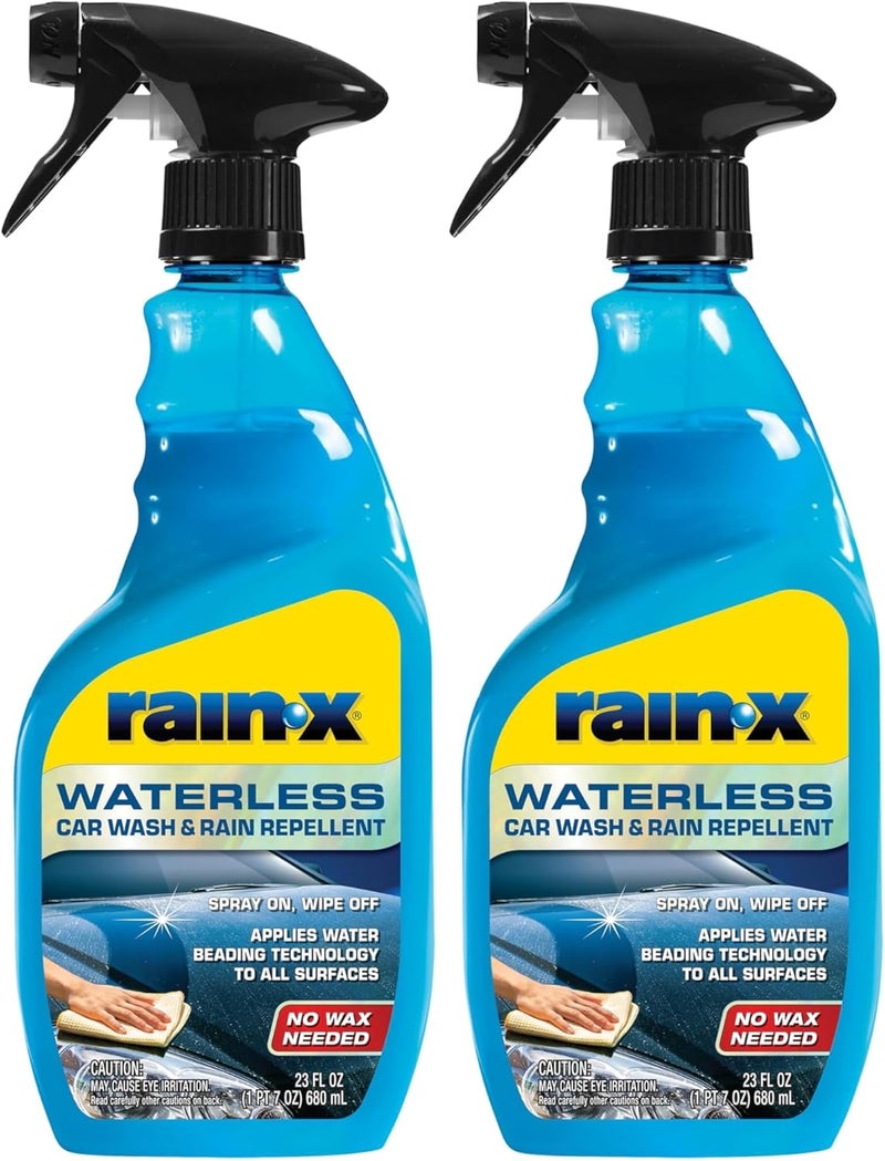 620143 Waterless Car Wash and Rain Repellent, 23 fl. oz. (Pack of 2)